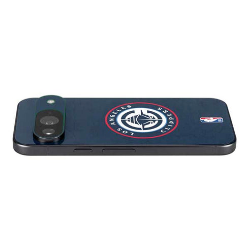 NBA Los Angeles Clippers Distressed Blue Google Pixel 9 Skin
